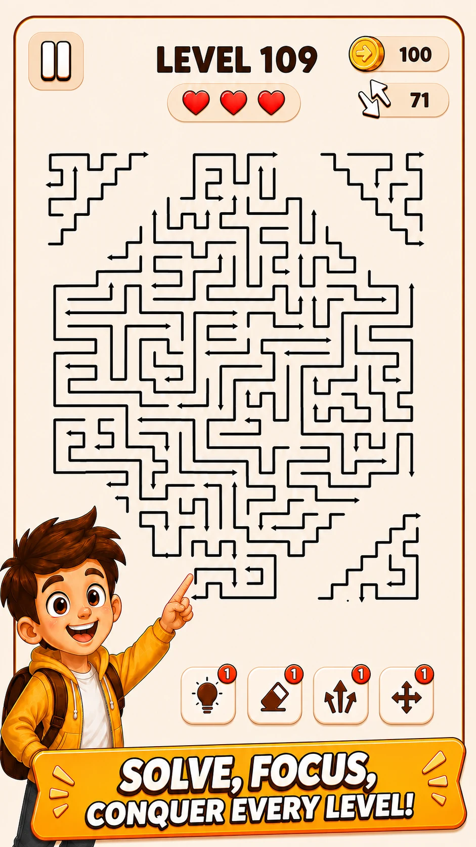 Arrow Out : Smart Escape screenshot