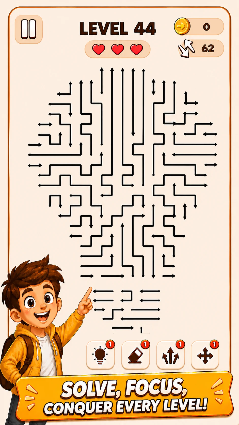 Arrow Out : Smart Escape screenshot