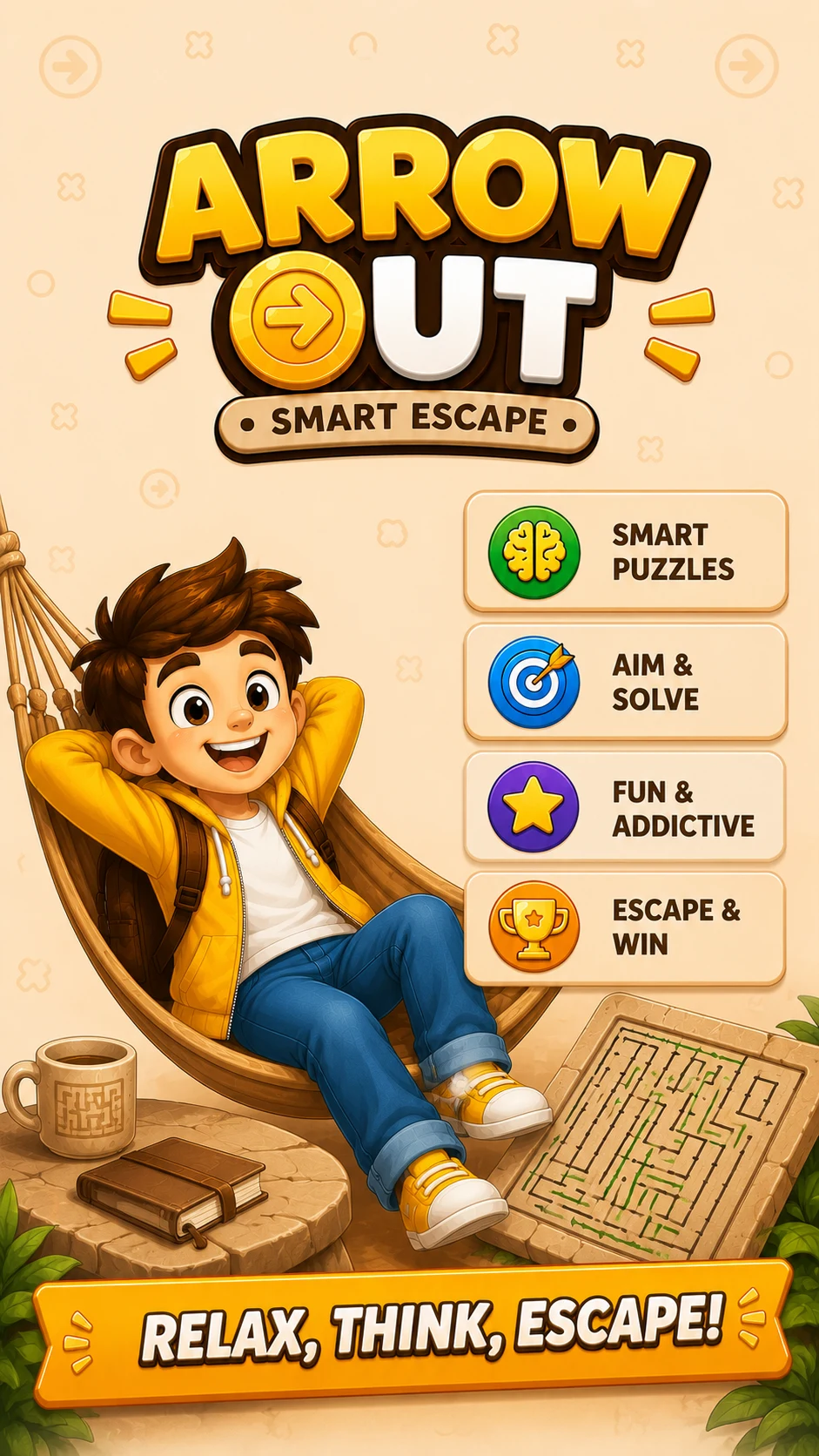 Arrow Out : Smart Escape screenshot